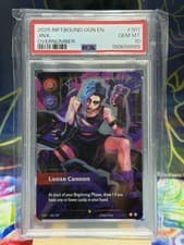 2025 RIFTBOUND: LEAGUE OF LEGENDS OGN-ORIGINS #301 JINX - LOOSE CANNON PSA 10