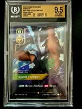 2026 Riftbound League of Legends Vendetta Shen Signature Overnumber #193 BGS 9.5