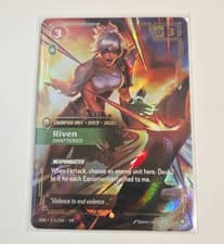 Riftbound TCG Riven Shattered 171/166 Foil ENG Overnumber - NM In Hand