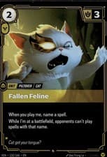 Riftbound Fallen Feline 132/166 Vendetta Foil NM