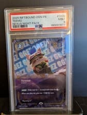 2025 Riftbound OGN EN Nexus Night Pack #197b Teemo PSA 9 MINT