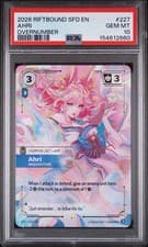 2026 RIFTBOUND SFD EN OVERNUMBER #227 AHRI INQUISITIVE PSA 10 GEM MINT