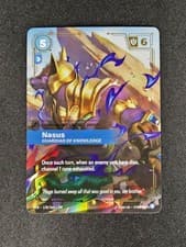 Riftbound Overnumbered Nasus Guardian of Knowledge VEN #178/166 EN 2026 Foil