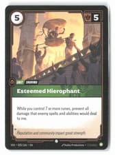 Riftbound Esteemed Hierophant VEN 025/166 Normal