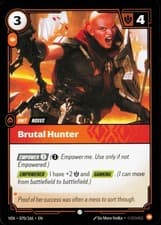 Brutal Hunter 070/166 Common Vendetta Riftbound Near Mint