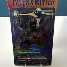 Riftbound nasus Curator of the Sands signature 192*/166 Legend Full Art EN