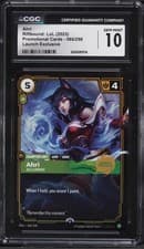 2025 Riftbound Promo Launch Exclusive Ahri #066 CGC 10 GEM
