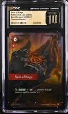 Riftbound LoL Spiritforged Seal of Rage Overnumbered 222 CGC 10 PRISTINE