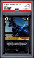 2026 Riftbound Unleashed EN Pre-Rift Kit Ashe 169 PSA 10 Pre Release Promo