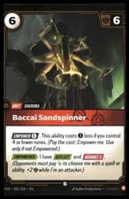 Riftbound - Baccai Sandspinner 001/166