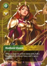 Riftbound: League of Legends Trading Card Game OGN Leona, Radiant Dawn (#261 NM