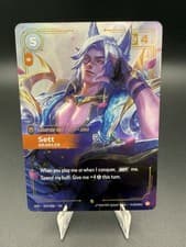 Riftbound League of Legends Crystal Rose Sett Brawler SP4/006 Foil Alt Art | NM