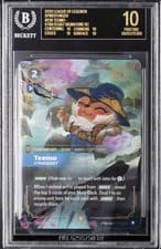 2026 RIFTBOUND SPIRITFORGED #230* TEEMO STRATEGIST SIGNATURE BGS 10 BLACK LABEL