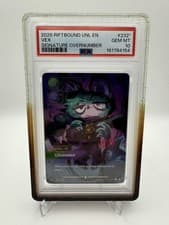 RIFTBOUND VEX SIG OVERNUMBER 2026 LEAGUE OF LEGENDS UNLEASHED 232* PSA 10