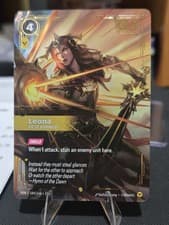 Riftbound League of Legends TCG Leona determined (Overnumbered) 184/166