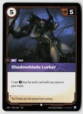 Shadowblade Lurker 096/166 Vendetta Riftbound NM/M
