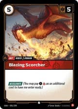 Blazing Scorcher - 001/298 - Common NM Riftbound Origins