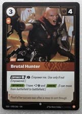 Brutal Hunter 070/166 Foil Riftbound Vendetta NM Pack Fresh!