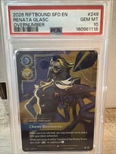 2026 Riftbound: League of Legends Spiritforged Renata Glasc Overnumber PSA 10