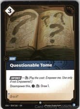 QUESTIONABLE TOME 054/166 RIFTBOUND NM/M