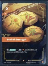 Seal of Discord [OGN - 204/298] - NM [Foil] TCG Riftbound