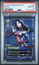 2026 Riftbound Irelia Prizewall Metal PSA 10 #195 Spiritforged Prize Wall SFD