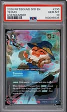 Teemo Riftbound SFD Overnumber #230 PSA 10 Gem Mint English Foil 2026