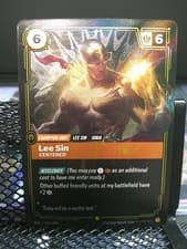 Lee Sin - Centered 151a/ 298 Origins (Alternate Art) Riftbound NM