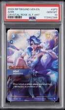 2026 RIFTBOUND: LEAGUE OF LEGENDS VEN-VENDETTA #SP3 AHRI - INQUISITIVE PSA 10