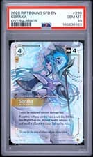 2026 RIFTBOUND: LEAGUE OF LEGENDS SFD-SPIRITFORGED #239 SORAKA - WANDERER PSA 10