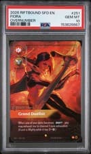 2026 RIFTBOUND: LEAGUE OF LEGENDS SFD-SPIRITFORGED FIORA - GRAND DUELIST PSA 10