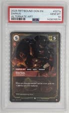 2025 Riftbound OGN EN Darius #027A Alternate Art PSA 10 Gem Mint 🌶️🥵