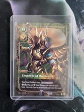 Riftbound Plated Legend Azir, Emperor of the Sands Prize Wall Metal Card