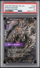 2026 Riftbound Unleashed Baron Nashor Ultimate Rare PSA 10