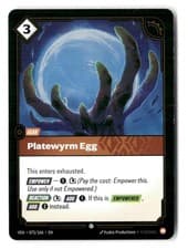 Riftbound Platewyrm Egg VEN 075/166 Foil