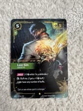 League of Legends Riftbound TCG Origins - Lee Sin Ascetic 078a/298 Alternate Art