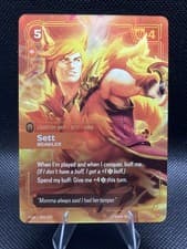 League of Legends Riftbound Origins Sett Brawler Foil Card 164/298