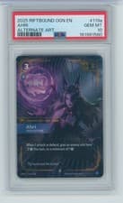 2025 Riftbound: League of Legends - Origins #119a Ahri - Inquisitive Alt PSA 10