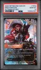 Miss Fortune - Captain [Alternate Art] #162a Riftbound Origins PSA 10 [114886296