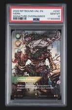 2026 RIFTBOUND LOL UNLEASHED SIGNATURE OVERNUMBER IVERN - GREEN FATHER PSA 10