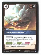 Riftbound Grumpy Rockbear VEN 050/166 Normal