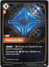 HEXTECH DISC 087/166 RIFTBOUND FOIL NM/M