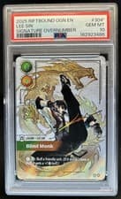2025 Riftbound Origins Lee Sin Signature Overnumber #304* PSA 10 GEM MINT