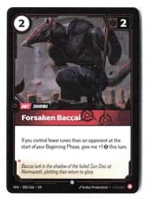 Riftbound Forsaken Baccai VEN 005/166 Foil