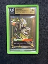 Riftbound Master Yi Wuju Bladesman Plated Metal Prizewall Origins 019/298BGS 9.5