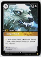 Hungry Wolf 125/166 Vendetta Riftbound NM/M