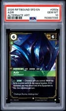 2026 RIFTBOUND: LEAGUE OF LEGENDS SFD-SPIRITFORGED #050A AZIR - ASCENDANT PSA 10