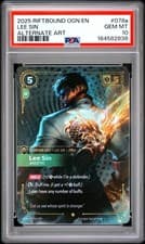2025 RIFTBOUND: LEAGUE OF LEGENDS OGN-ORIGINS #078A LEE SIN - ASCETIC PSA 10