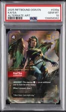 2025 RIFTBOUND: LEAGUE OF LEGENDS OGN-ORIGINS #039A KAI'SA - SURVIVOR PSA 10
