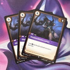 3x Shadowblade Lurker 096/166 Riftbound Vendetta Playset NM